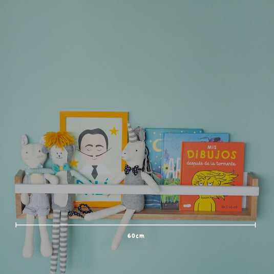 Repisa libros Montessori