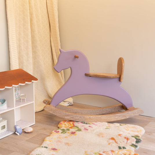 caballito de madera para niñas