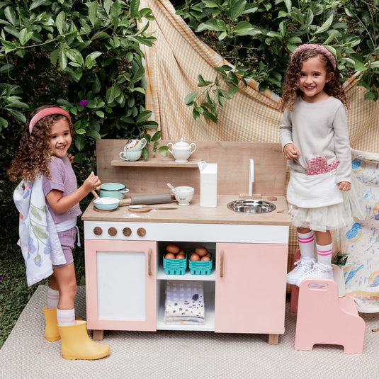 cocinita infantil de madera