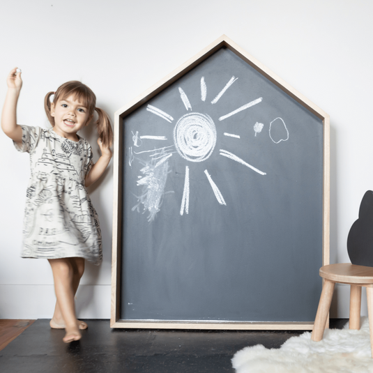 Tablero de casita Montessori