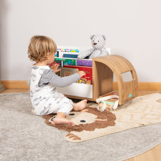 Carro de libros Montessori