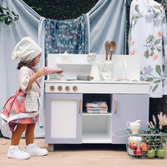 cocinita de madera para niños