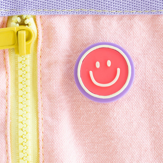 Pin Happy Face Accesorios Morral Pack and Play