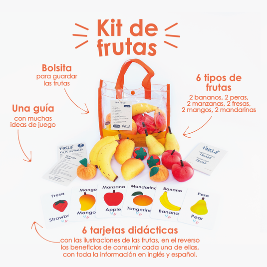 Kit frutas Partidas TINELA