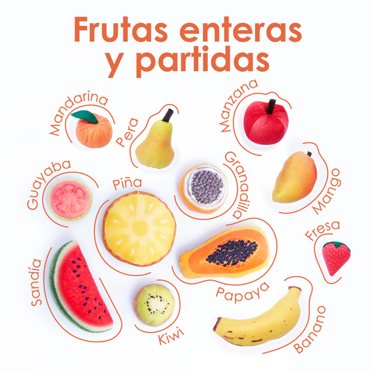 Kit Frutas Enteras y Partidas TINELA