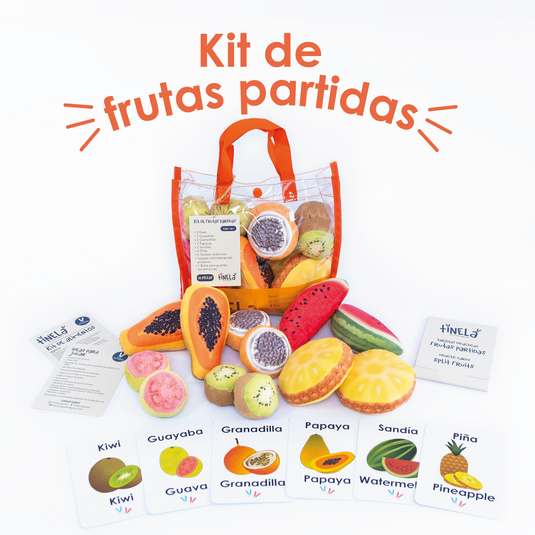 Kit frutas partidas TINELA